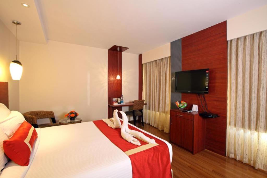 Hotel Vijaydeep Place Near Delhi Airport نيودلهي المظهر الخارجي الصورة